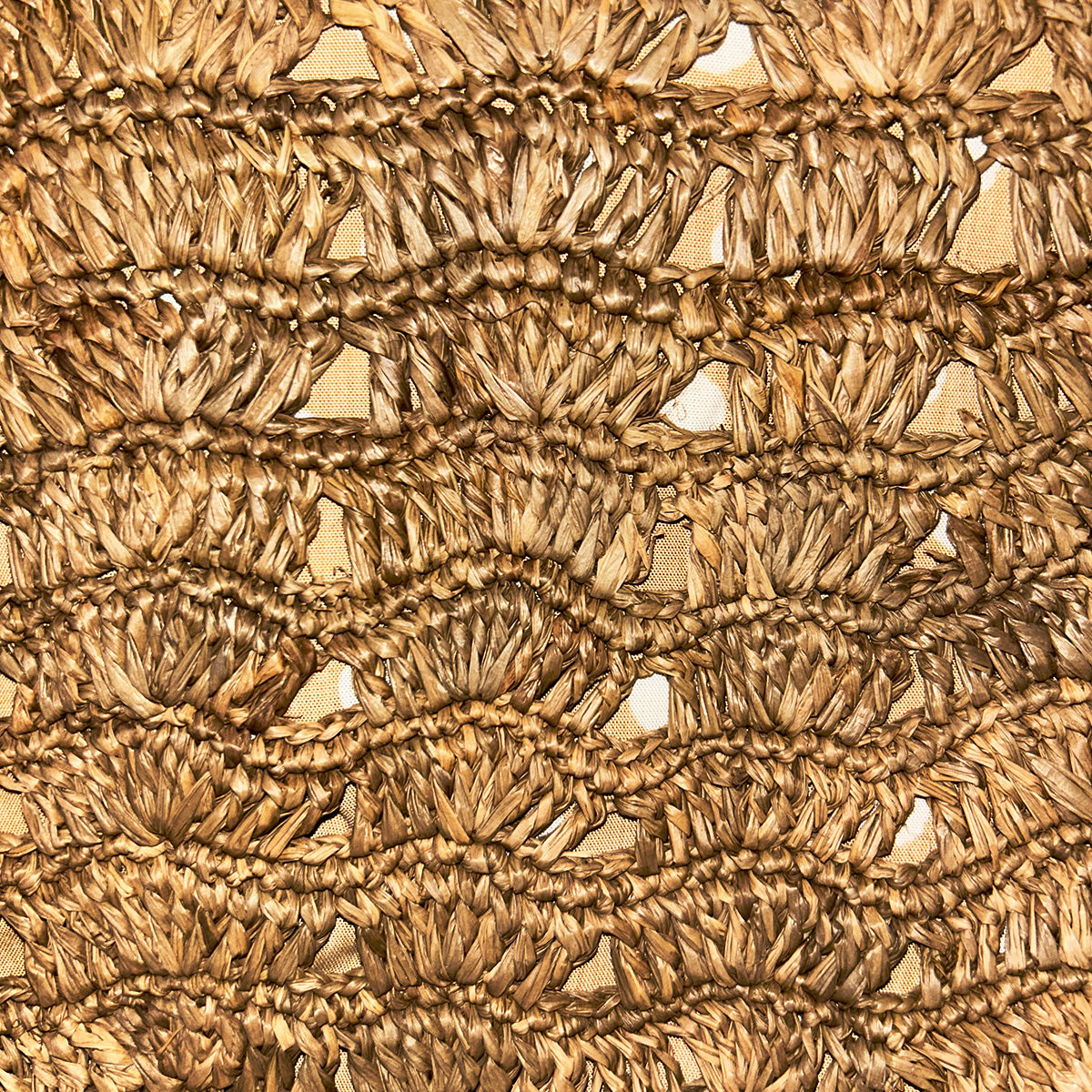 Le Nomade - Sac en Raphia Dark Tea